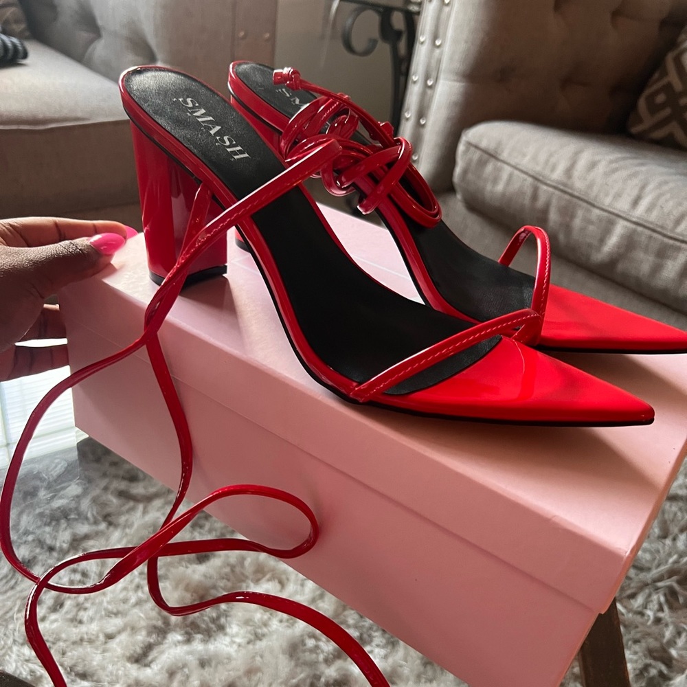 Size 12 Strappy Heels! - Never Worn